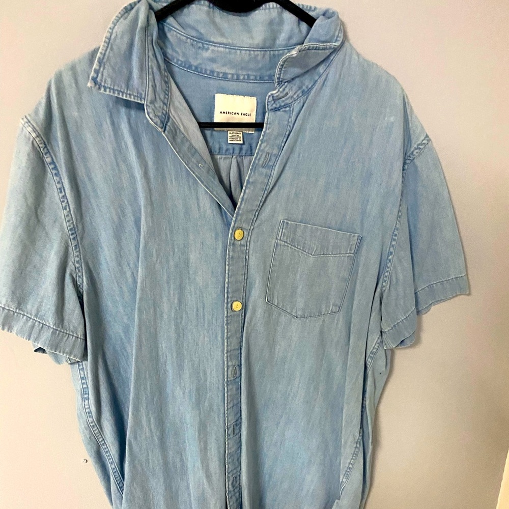 American eagle jean shirt